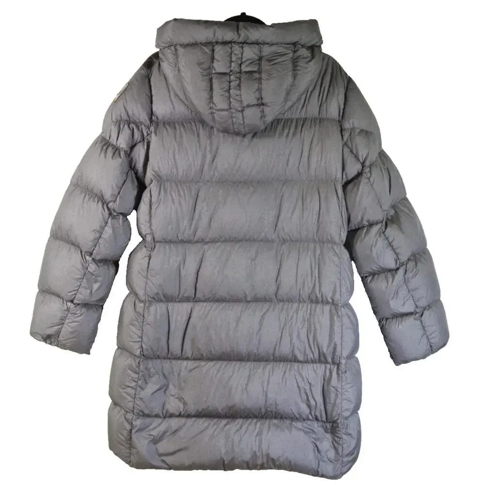 NEW, Parajumpers MARION - HOODED DOWN JACKET in Gray Size XL #DC512 - Picture 6 of 9